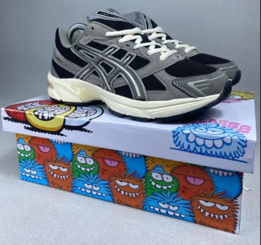 Asics gel 1130 gris negro