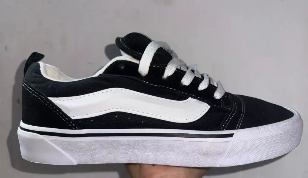 vans knu skool negro