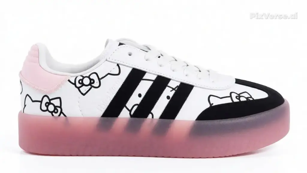 Adidas hello kitty blanca
