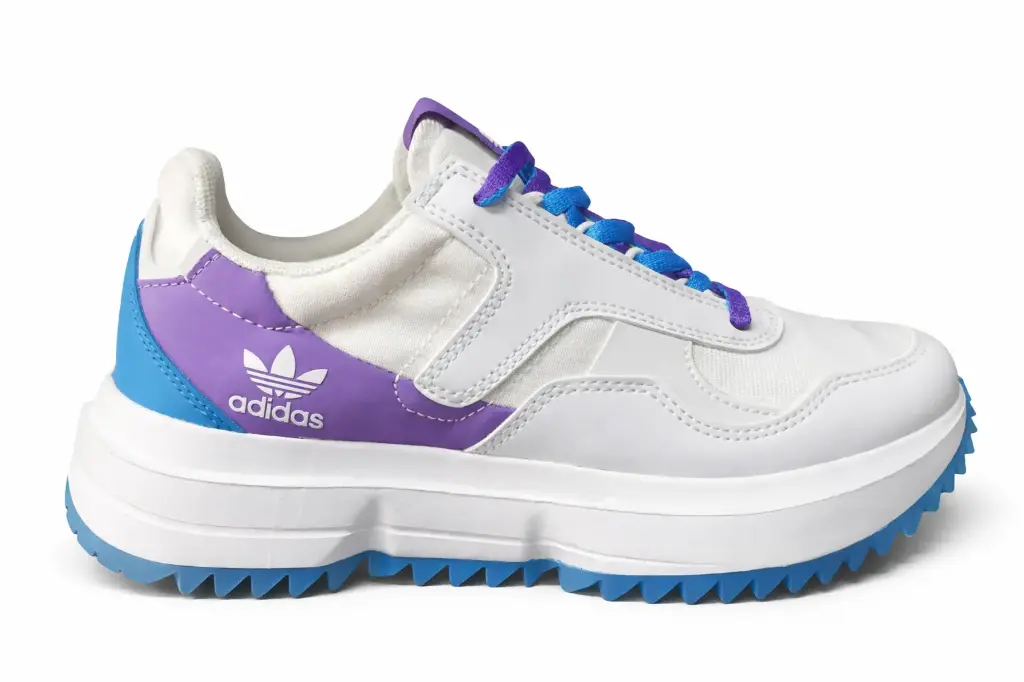 Adidas francia morado mujer