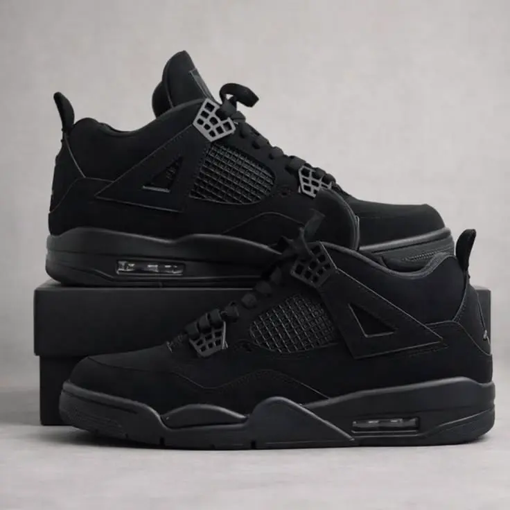 Air jordan retro 4 negra