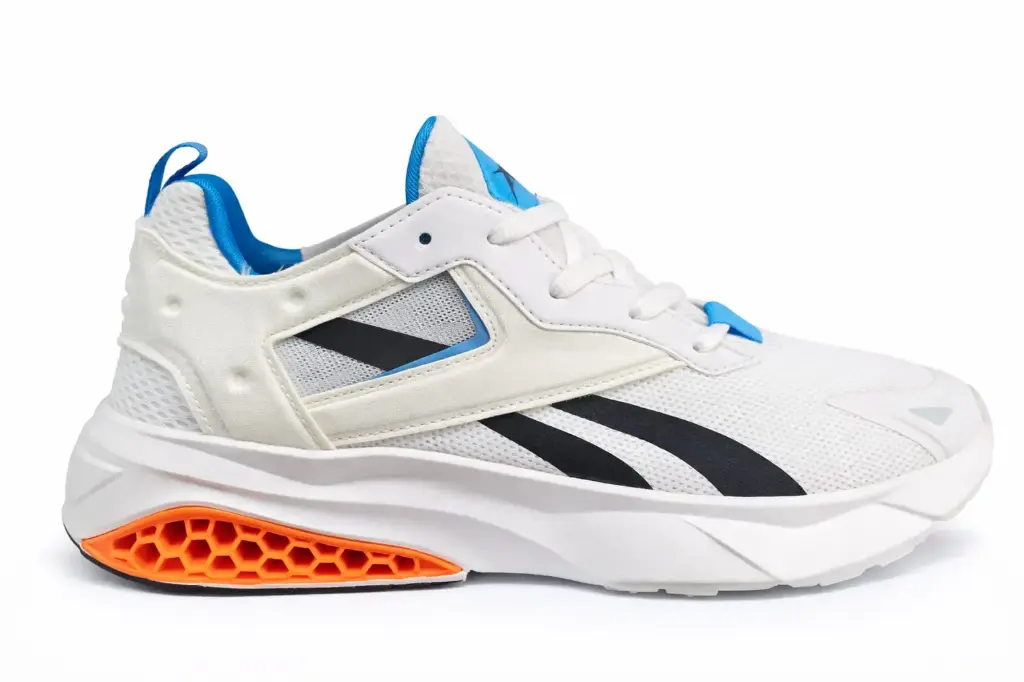 Reebook legacy blanca naranja