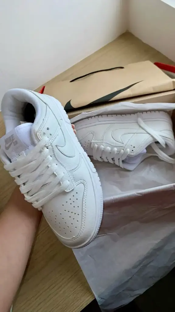 Nike dunk sb blanca