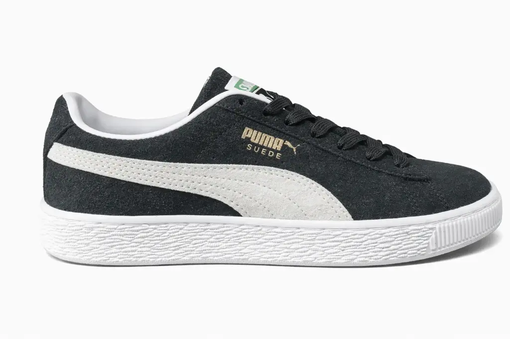 Puma suede xl negra y blanca