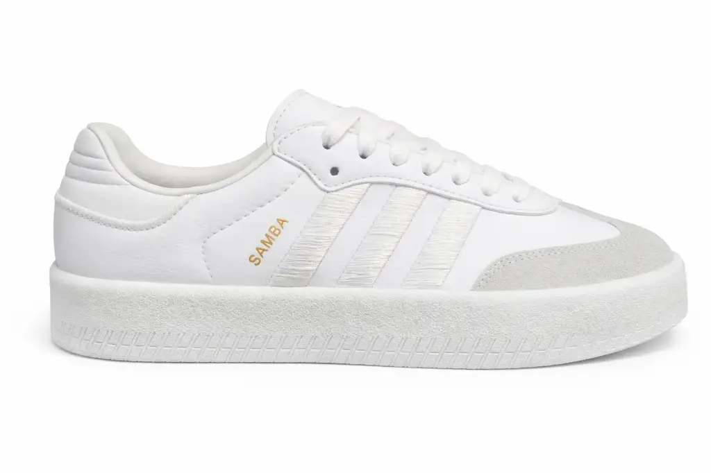 Adidas samba tripLe white