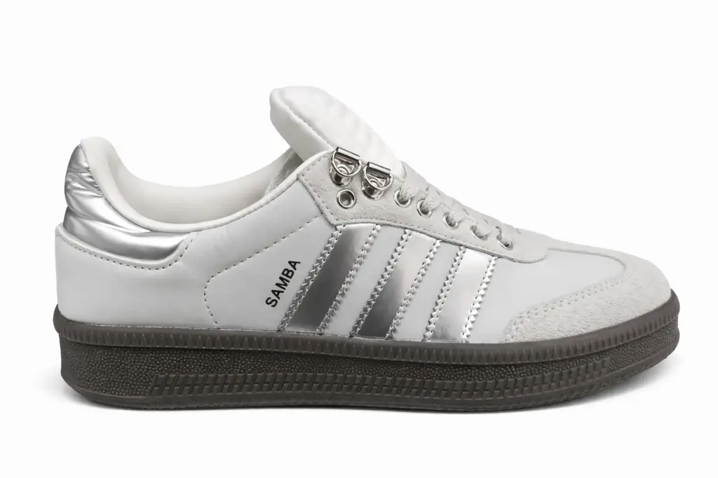 Adidas samba xlg off white metalic