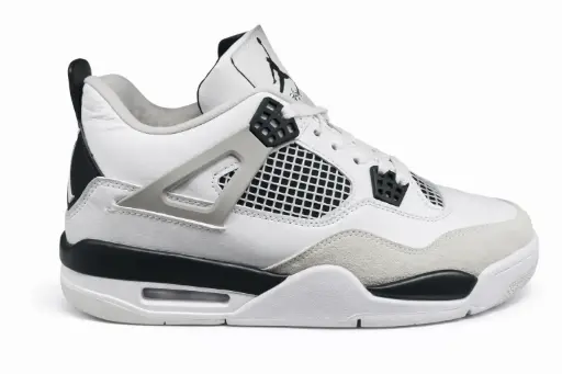 Air jordan retro 4 blanco negro